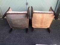 Pair of Antique English Upholstered Chairs (12 of 12) Pair of Antique English Upholstered Chairs (12 of 12)