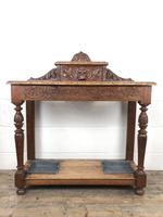 Antique Victorian Carved Oak Hall Stand (7 of 14) Antique Victorian Carved Oak Hall Stand (7 of 14)