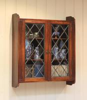 Oak Glazed Wall Cabinet (3 of 9) Oak Glazed Wall Cabinet (3 of 9)