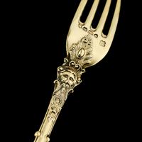 Antique Victorian Solid Silver Gilt Traveling / Christening Cutlery Set - Martin Hall & Co. 1872 (12 of 22) Antique Victorian Solid Silver Gilt Traveling / Christening Cutlery Set - Martin Hall & Co. 1872 (12 of 22)