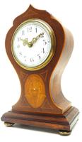 Super Art Nouveau Mantle Clock Tulip Floral Inlay 8 Day Mantle Clock (10 of 15) Super Art Nouveau Mantle Clock Tulip Floral Inlay 8 Day Mantle Clock (10 of 15)