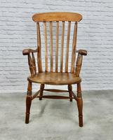 Golden Coloured Windsor Lathback Armchair (2 of 6) Golden Coloured Windsor Lathback Armchair (2 of 6)