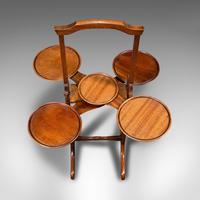 Antique Monoplane Folding Cake Stand, Mahogany, Afternoon Tea, Table, Edwardian (9 of 12) Antique Monoplane Folding Cake Stand, Mahogany, Afternoon Tea, Table, Edwardian (9 of 12)