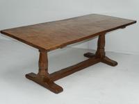 Rare Mouseman 1930's Refectory Table