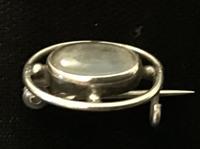 Arts and Crafts Silver and Moonstone Brooch (4 of 4) Arts and Crafts Silver and Moonstone Brooch (4 of 4)