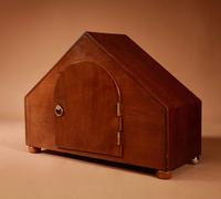 Very Stylish Typical Art Deco Amsterdam School Oak & Macassar Ebony / Coromandel Mantel Clock (2 of 7) Very Stylish Typical Art Deco Amsterdam School Oak & Macassar Ebony / Coromandel Mantel Clock (2 of 7)