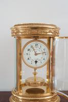 French Claude Grivolas Oval Cased 400 Day Torsion Mantle Clock c.1900 (8 of 8) French Claude Grivolas Oval Cased 400 Day Torsion Mantle Clock c.1900 (8 of 8)