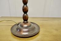 Arts & Crafts Bobbin Twist Column Copper Table Lamp (6 of 9) Arts & Crafts Bobbin Twist Column Copper Table Lamp (6 of 9)