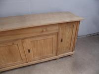 Large Antique Pine 4 Door Dresser Base / TV Stand / Sideboard to wax / paint (3 of 9) Large Antique Pine 4 Door Dresser Base / TV Stand / Sideboard to wax / paint (3 of 9)