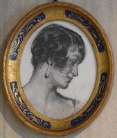 Miniature Portrait Drawing by Charles Daniel Ward (2 of 6) Miniature Portrait Drawing by Charles Daniel Ward (2 of 6)