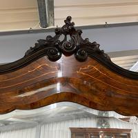 Figured Walnut French Antique Bombe Wardrobe (4 of 10) Figured Walnut French Antique Bombe Wardrobe (4 of 10)