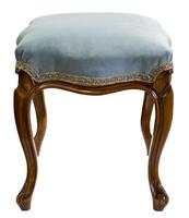 Victorian Walnut Stool on Cabriole Legs (3 of 5) Victorian Walnut Stool on Cabriole Legs (3 of 5)