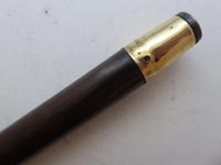 Walking Stick Cane 1921 Hallmarked Solid Silver Pommel Rosewood Shaft (6 of 8) Walking Stick Cane 1921 Hallmarked Solid Silver Pommel Rosewood Shaft (6 of 8)