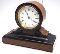 Great French Drum Head Mantel Clock Walnut & Ebonised Case on Balance by GVC (4 of 9) Great French Drum Head Mantel Clock Walnut & Ebonised Case on Balance by GVC (4 of 9)