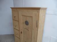 Victorian 4 Drawer 1 Door Antique Pine Kitchen Food Cupboard to wax / paint (2 of 8) Victorian 4 Drawer 1 Door Antique Pine Kitchen Food Cupboard to wax / paint (2 of 8)