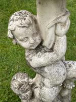 Large' Victorian Style' 3 Cherubs Stone Sundial Fairy Brass Top Timepiece (12 of 29) Large' Victorian Style' 3 Cherubs Stone Sundial Fairy Brass Top Timepiece (12 of 29)
