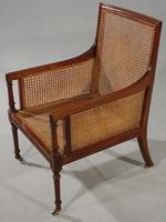 Very Good and Original Regency Period Bergère Armchair (6 of 6) Very Good and Original Regency Period Bergère Armchair (6 of 6)
