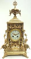 Impressive Antique Candelabra 8-day Clock Set French Striking Rococo Ormolu Bronze Mantel Clock (7 of 15) Impressive Antique Candelabra 8-day Clock Set French Striking Rococo Ormolu Bronze Mantel Clock (7 of 15)