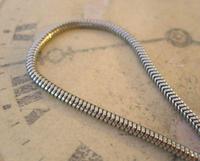 Vintage Pocket Watch Chain 1970s Silver Chrome Snake Link With Ornate Button Hole Fob (4 of 8) Vintage Pocket Watch Chain 1970s Silver Chrome Snake Link With Ornate Button Hole Fob (4 of 8)