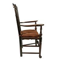 Georgian Elm Macclesfield Arm Chair (6 of 8) Georgian Elm Macclesfield Arm Chair (6 of 8)