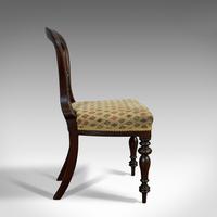 Antique Set of 6 Dining Chairs, English, Walnut, Balloon Back, Victorian c.1850 (6 of 12) Antique Set of 6 Dining Chairs, English, Walnut, Balloon Back, Victorian c.1850 (6 of 12)