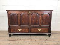 18th Century Welsh Oak Coffer with Panel Front (10 of 19) 18th Century Welsh Oak Coffer with Panel Front (10 of 19)