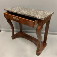 French Empire Marble Top Console Table (5 of 7) French Empire Marble Top Console Table (5 of 7)