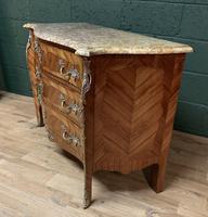 French Kingwood serpentine 3 draw commode (8 of 9) French Kingwood serpentine 3 draw commode (8 of 9)