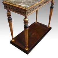 19th Century Swedish Gilt Console Table (2 of 10) 19th Century Swedish Gilt Console Table (2 of 10)