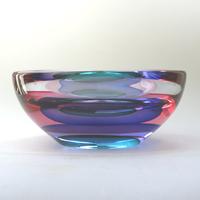 Large 9" Murano Sommerso Luigi Onesto Cedenese Coloured Bowl c.1960+ (4 of 10) Large 9" Murano Sommerso Luigi Onesto Cedenese Coloured Bowl c.1960+ (4 of 10)