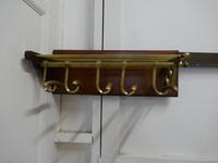 French Art Deco Brass Hat & Coat Rack, Pullman Railway Train Style (3 of 7) French Art Deco Brass Hat & Coat Rack, Pullman Railway Train Style (3 of 7)
