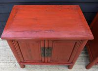 Excellent Pair of Chinese Red Lacquered Cabinets / Cupboards c.1900 (7 of 15) Excellent Pair of Chinese Red Lacquered Cabinets / Cupboards c.1900 (7 of 15)