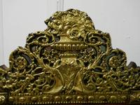 Large Napoleon III French Brass and Fruitwood Mirror (7 of 7) Large Napoleon III French Brass and Fruitwood Mirror (7 of 7)