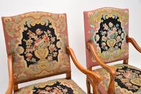 Pair of Antique Carolean Style Needlepoint Armchairs (12 of 12) Pair of Antique Carolean Style Needlepoint Armchairs (12 of 12)