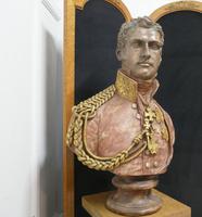 Composition Bust of The 1st King of the Belgians, Leopold 1st (6 of 10) Composition Bust of The 1st King of the Belgians, Leopold 1st (6 of 10)