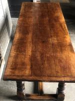 3 Plank Oak Farmhouse Dining Table (15 of 24) 3 Plank Oak Farmhouse Dining Table (15 of 24)