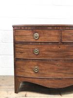 Georgian Mahogany Bow Front Chest of Drawers (4 of 10) Georgian Mahogany Bow Front Chest of Drawers (4 of 10)