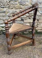 Antique Oak Turners Corner Chair (11 of 14) Antique Oak Turners Corner Chair (11 of 14)