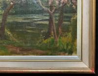 Superb Early 1900s Spring Blossom Riverscape Impressionist Oil Painting (10 of 13) Superb Early 1900s Spring Blossom Riverscape Impressionist Oil Painting (10 of 13)