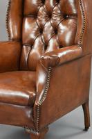 Stunning 19th Century Leather Wing Chair (4 of 6) Stunning 19th Century Leather Wing Chair (4 of 6)