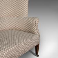 Antique Wing Sofa, English, Settee, Quality, High Back, Mahogany, Edwardian (10 of 12) Antique Wing Sofa, English, Settee, Quality, High Back, Mahogany, Edwardian (10 of 12)