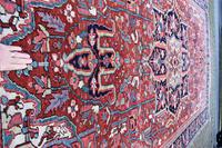 Antique Heriz Carpet 366x228cm (9 of 10) Antique Heriz Carpet 366x228cm (9 of 10)
