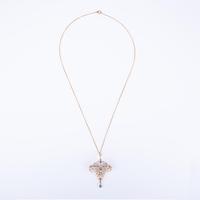 Antique Art Nouveau Edwardian Aquamarine & Pearl Pendant / Brooch c.1900 (4 of 5) Antique Art Nouveau Edwardian Aquamarine & Pearl Pendant / Brooch c.1900 (4 of 5)