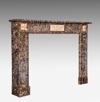 Late 19th Century Grey Marble Fireplace (2 of 6) Late 19th Century Grey Marble Fireplace (2 of 6)