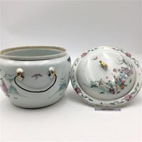Chinese Famille Rose Pot with Lid and Stand (8 of 8) Chinese Famille Rose Pot with Lid and Stand (8 of 8)