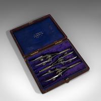 Small Antique Draughtsman's Compass Set, Architect's, Technical Drawing, Hicks (9 of 9) Small Antique Draughtsman's Compass Set, Architect's, Technical Drawing, Hicks (9 of 9)