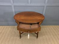 Edwardian Walnut Oval Occasional Table (3 of 13) Edwardian Walnut Oval Occasional Table (3 of 13)