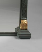 Large 19th Century English Victorian Painted & Gilt Overmantle Mirror (8 of 9) Large 19th Century English Victorian Painted & Gilt Overmantle Mirror (8 of 9)