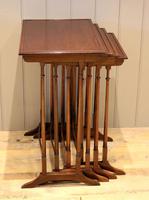 Mahogany Nest of Four Tables (6 of 11) Mahogany Nest of Four Tables (6 of 11)