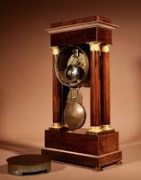 A Very Stylish Charles X Rosewood/Palisandre Inlaid With Lemon Wood and Ormolu Portico Clock Circa: 1830 (4 of 15) A Very Stylish Charles X Rosewood/Palisandre Inlaid With Lemon Wood and Ormolu Portico Clock Circa: 1830 (4 of 15)